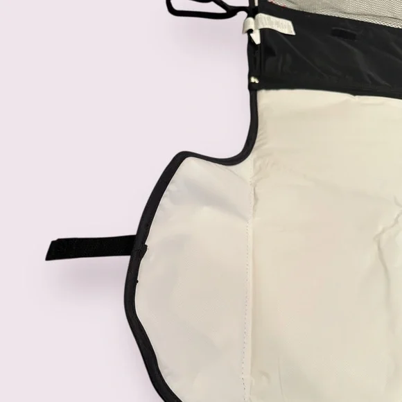 Disney Baby Love Mickey Mouse Black and Red Travel Diaper Mat With Storage - Picture 5 of 8